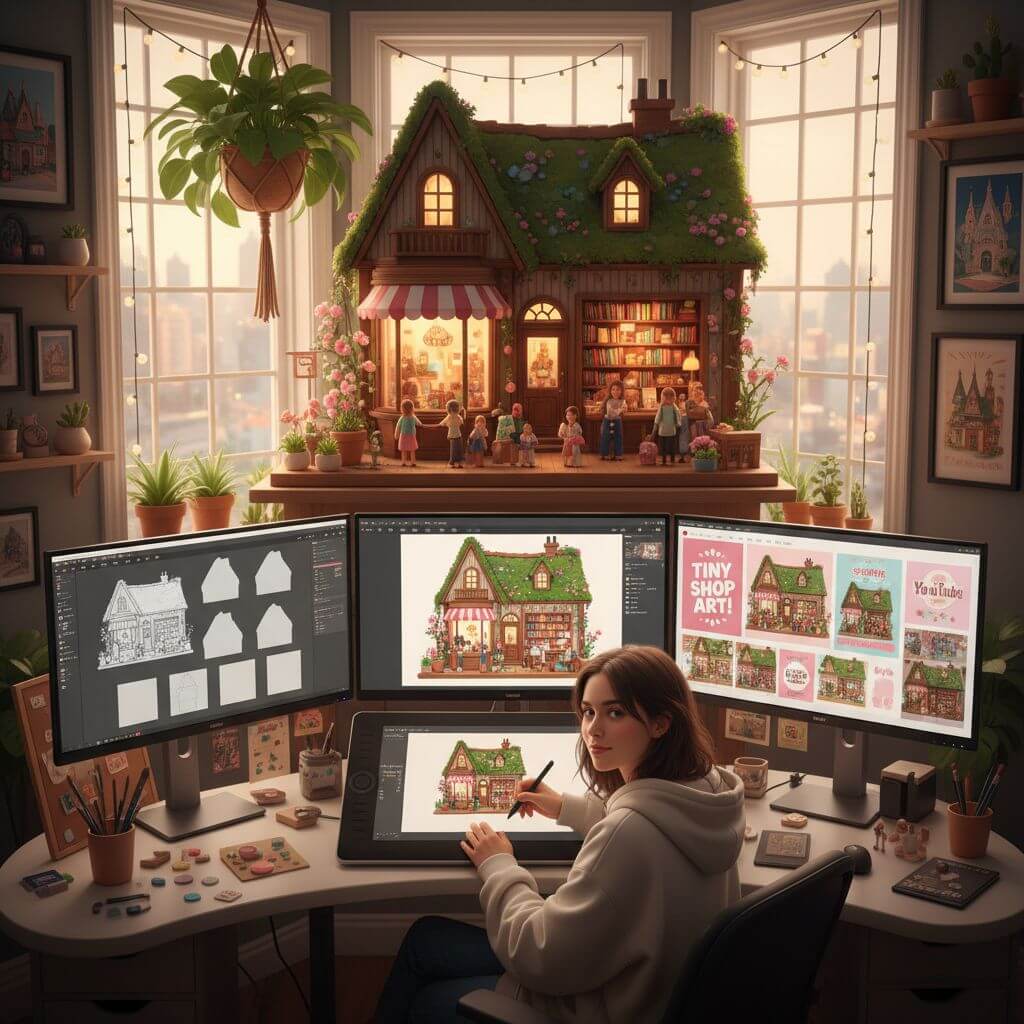 Digital Art & Content Creation