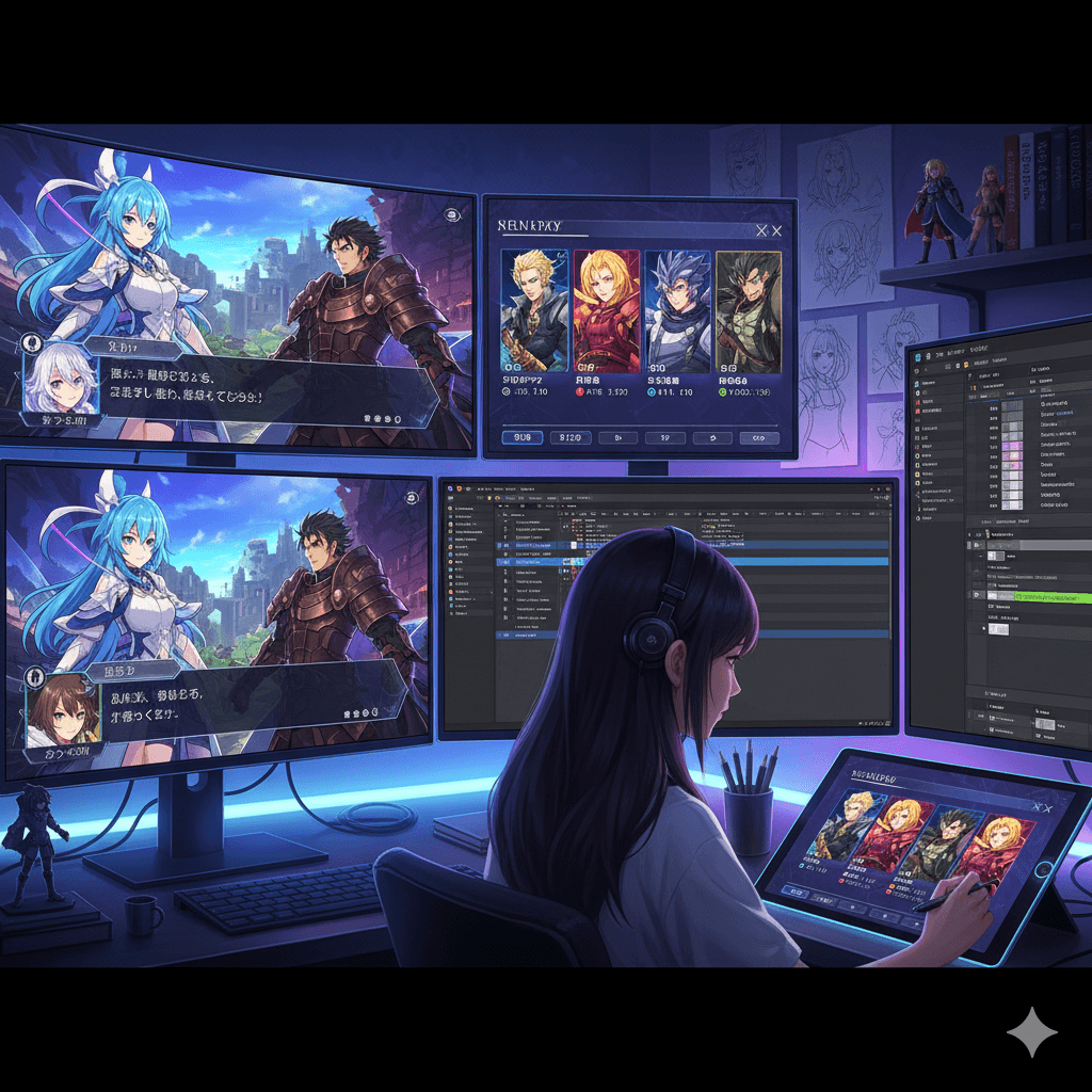 游戏开发和视觉小说