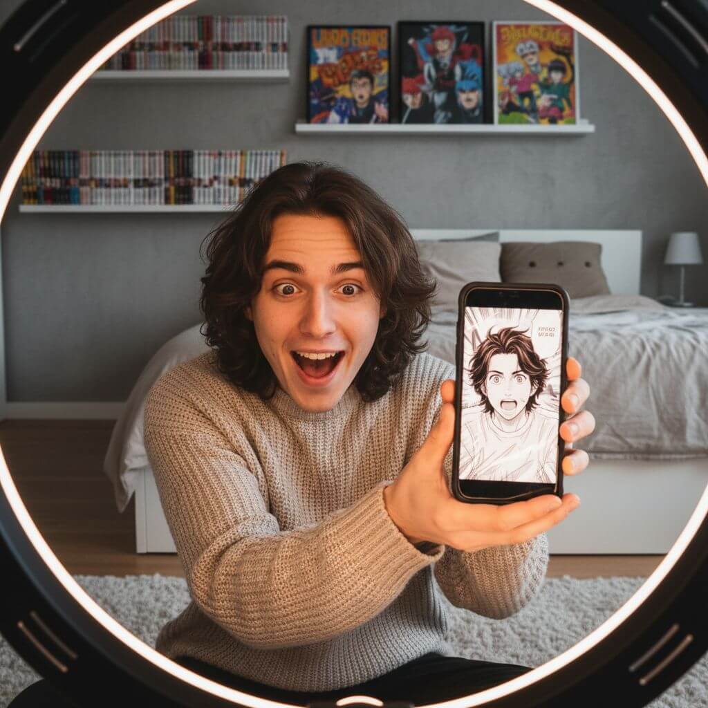 Manga Content Creation & Social Media