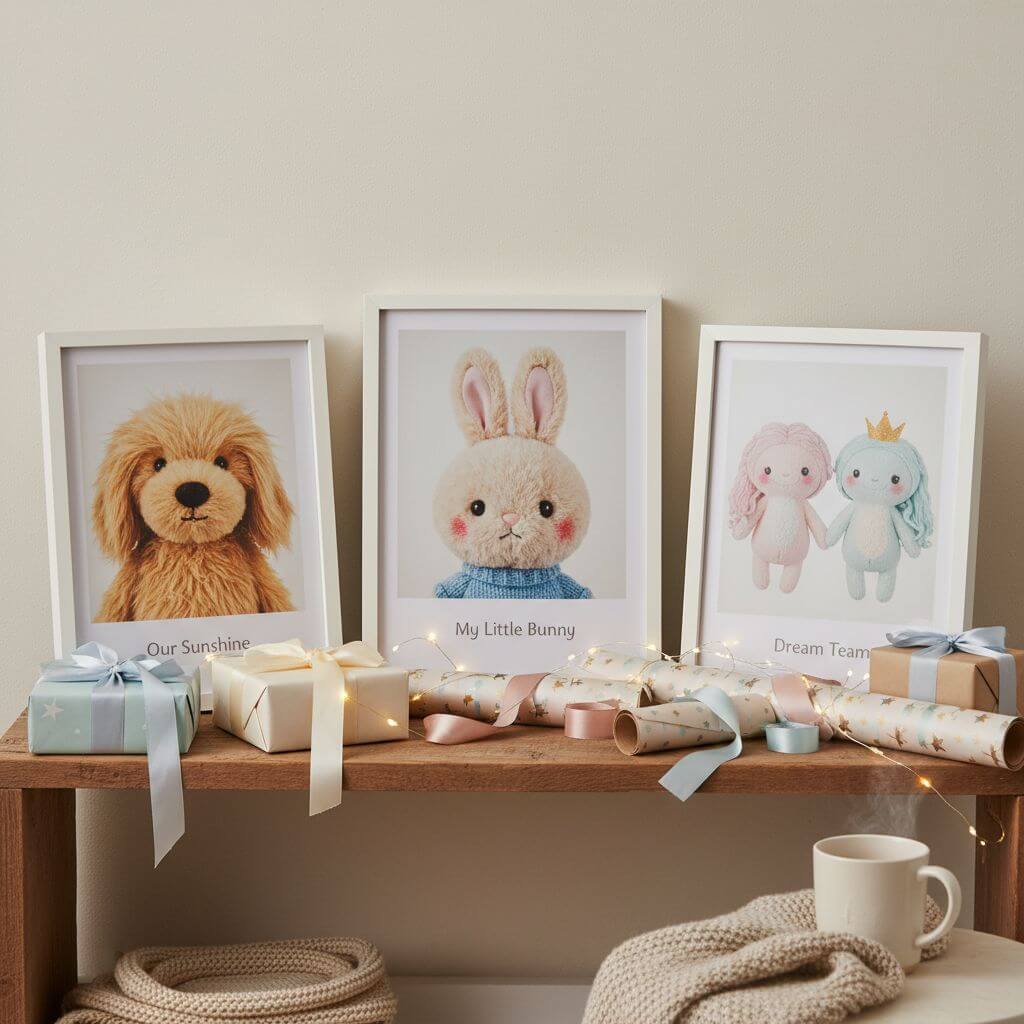 Personalized Plush Toy Portraits