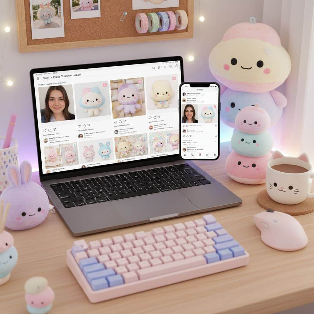 Social Media Plush Toy Content