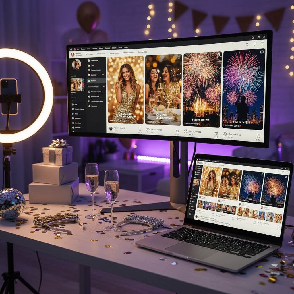 New Year Social Media Posts