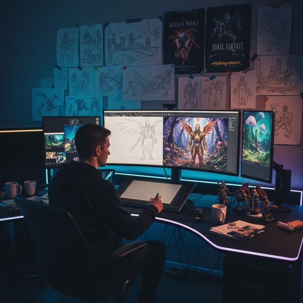 Game & Entertainment Concept Art