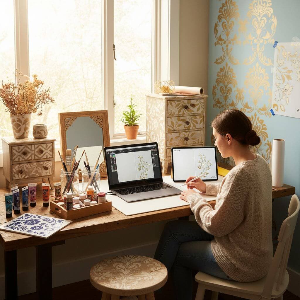 Home Decor & DIY Stencils