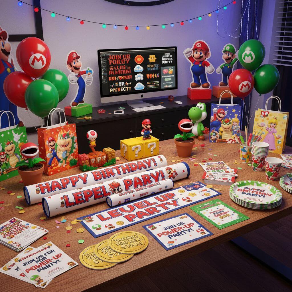 Party Invitations & Events