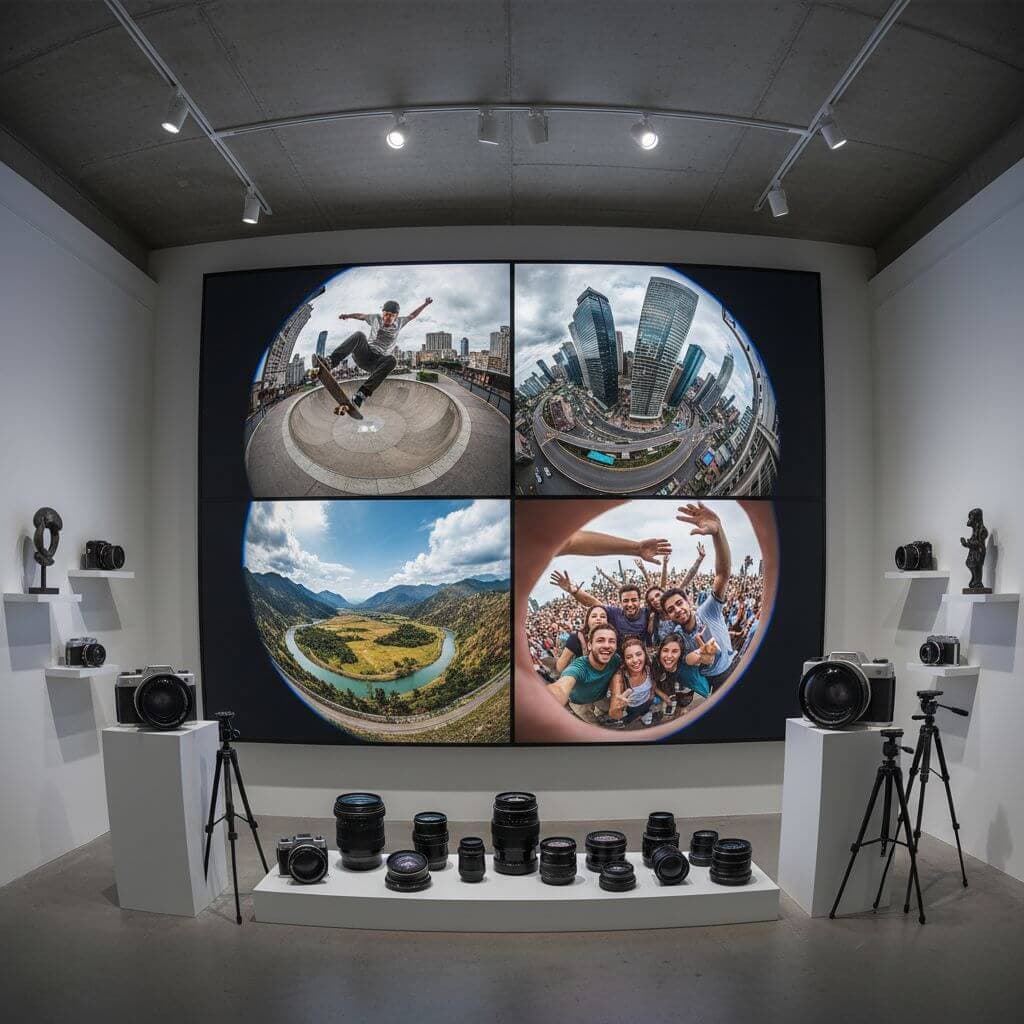 Fisheye Photo Effect