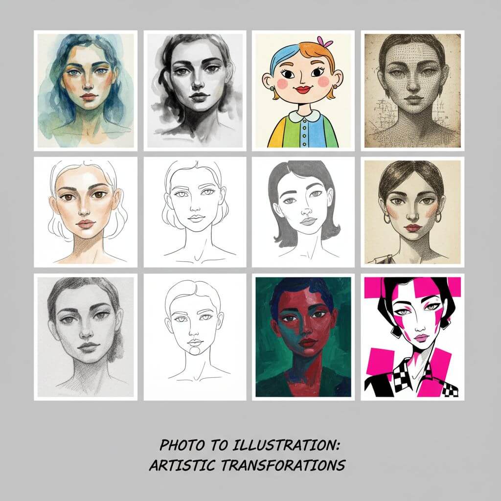 手绘插画生成器