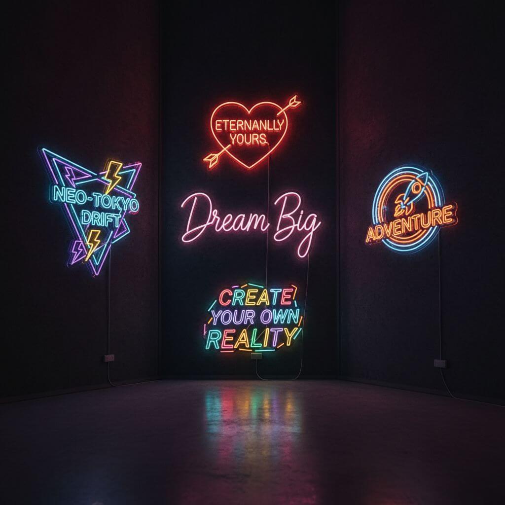 AI霓虹灯标志生成器