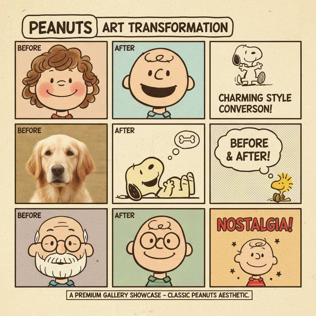 Snoopy Comic Style