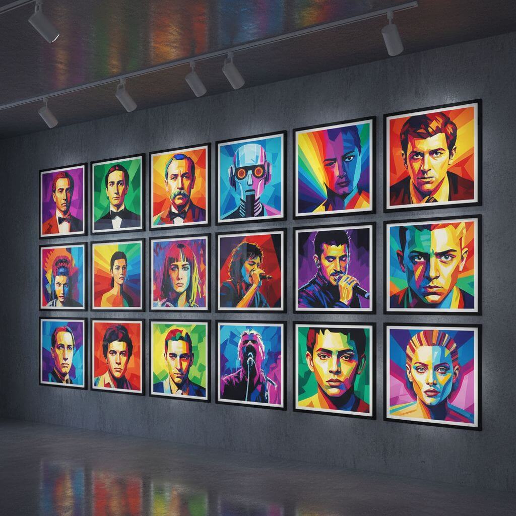 WPAP Pop Art Generator