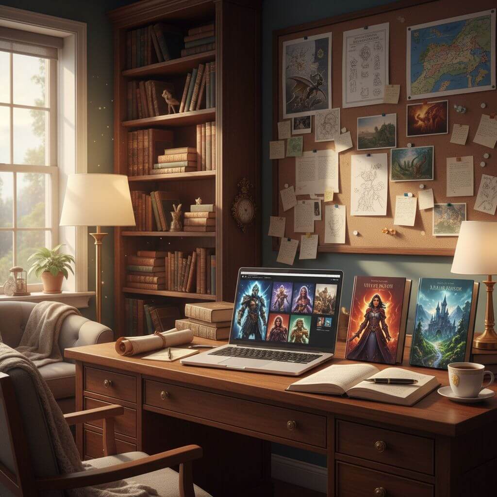 Storytelling & Novel Illustration