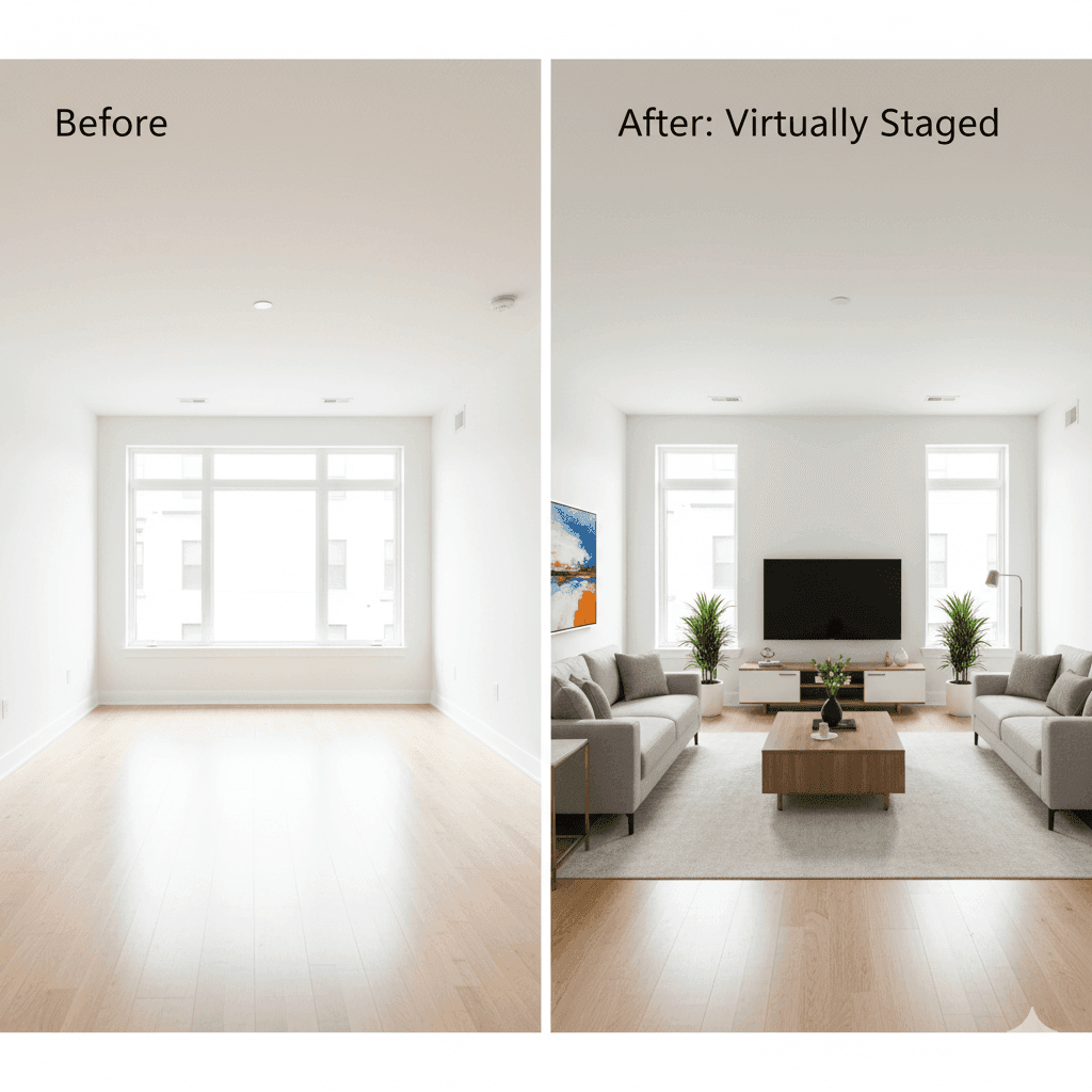 Virtual Home Staging for Real Estate