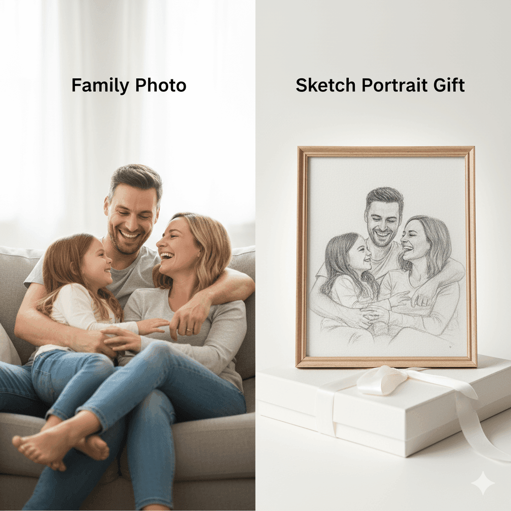 个性化礼品与人像