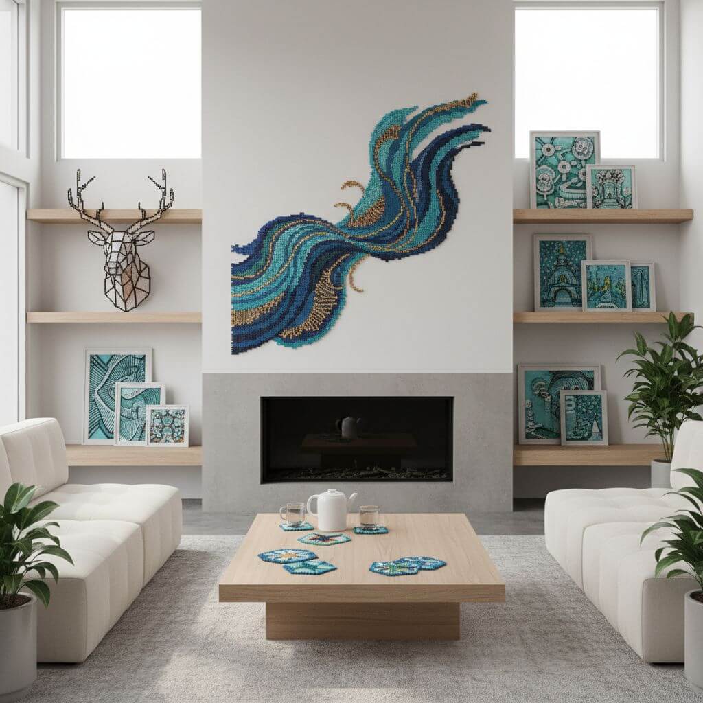 家居装饰和杯垫