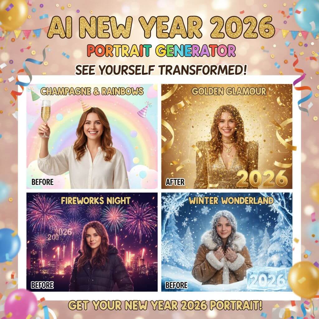 New Year Portrait Generator